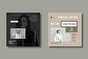 Fashion Social Media Template, a Social Media Template by MightyDesign (Thumbnail 4 of 8)