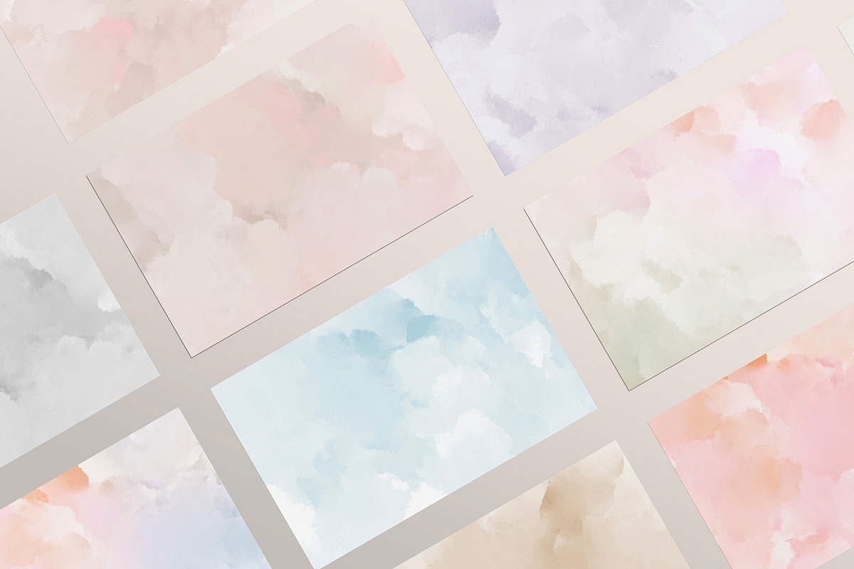 Set of Abstract Backgrounds, a Texture Graphic by Basia Stryjecka (Photo 9 of 14)