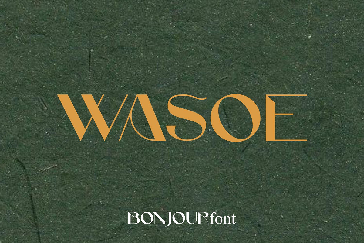 Bonjour Modern Bold Sans Serif, a Sans Serif Font by WhymoreArt (Photo 4 of 7)