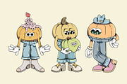 Season Of Pumpkins, an Illustration by Alina Sh (Thumbnail 3 of 9)