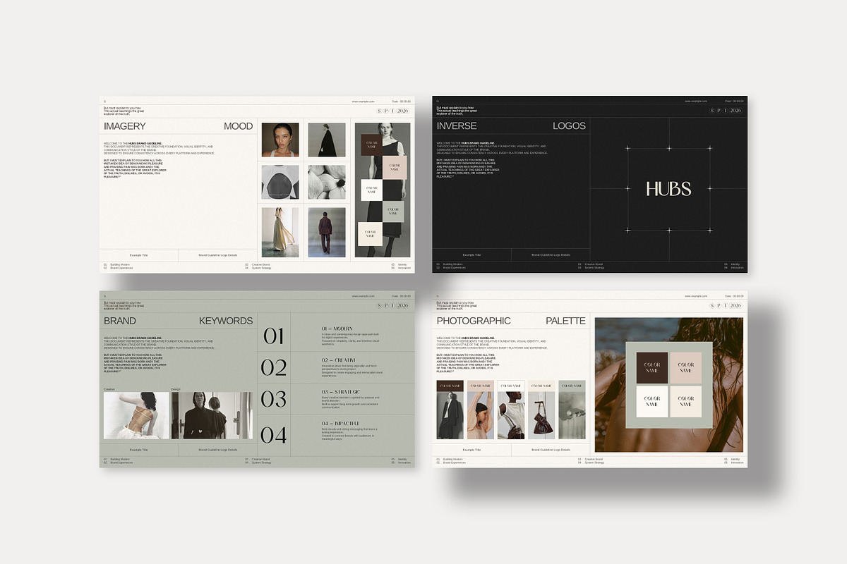 HUBS Brand Guideline, a Presentation Template by SparkPro (Photo 5 of 12)
