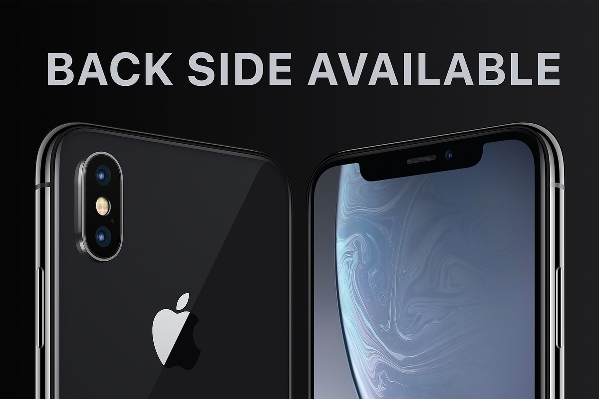 iPhone X Mockup - Slightly Rotated, an iPhone Mockup by Mockups & Illustrations (Photo 3 of 13)