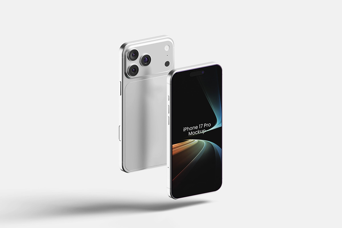 iPhone 17 Mockup, an iPhone Mockup by bimockup (Photo 4 of 6)