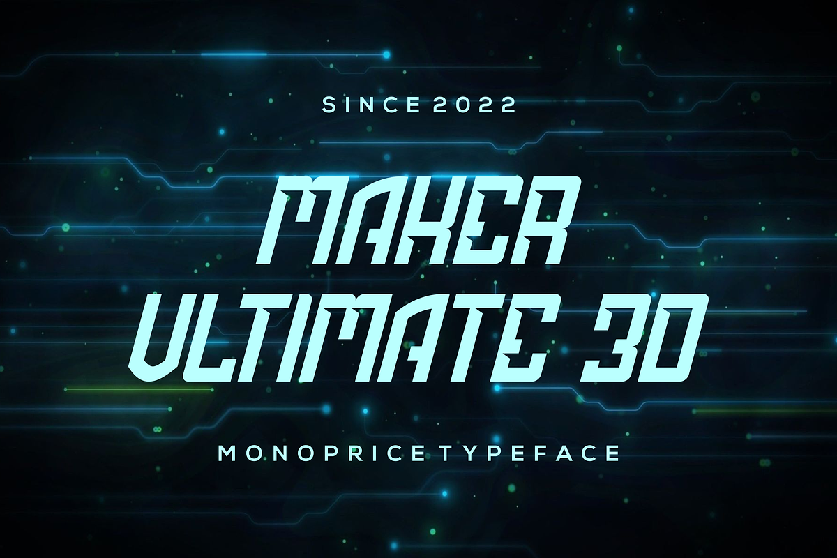 Monoprice, a Sans Serif Font by riotama85 (Photo 3 of 6)