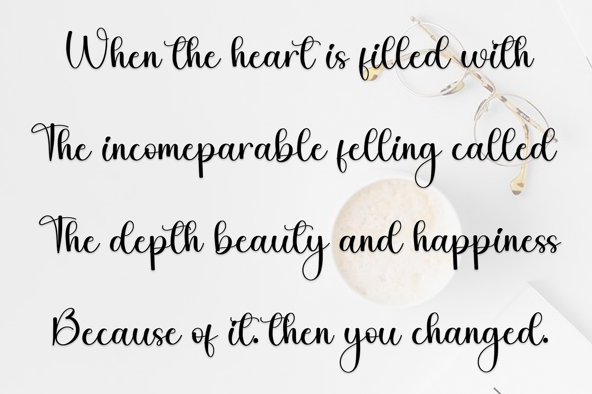 Monday Together, a Handwritten Font by FreshTypeINK (Photo 4 of 8)