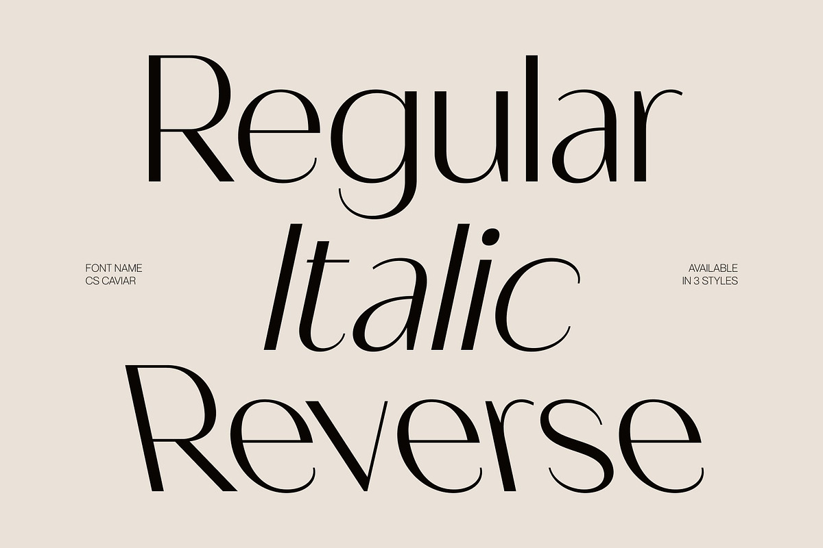 CS Caviar – Clean Sans Serif, a Sans Serif Font by Craft Supply Co. (Photo 3 of 8)