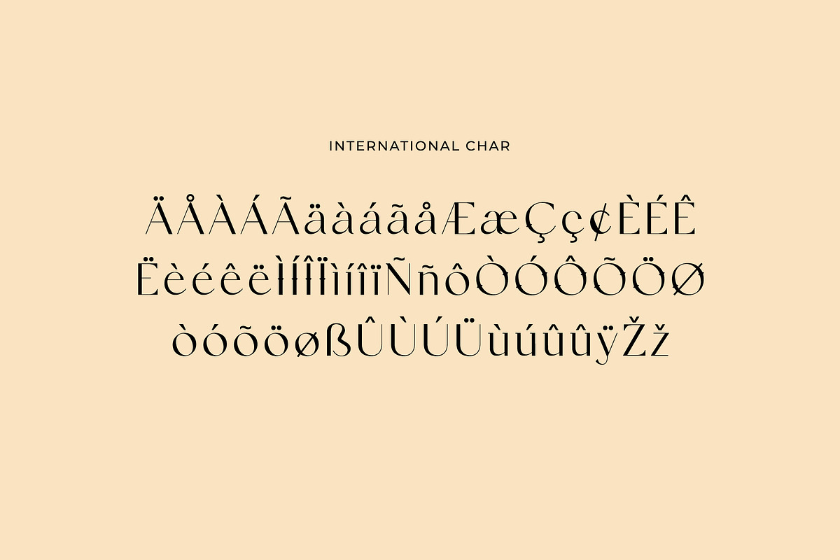 Paragone Luxury Serif Font, a Serif Font by UICreative (Photo 8 of 11)