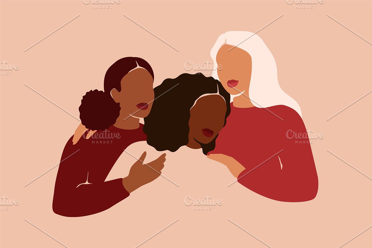 Support Like a Woman, a Person Illustration by Mary Long (Photo 3 of 5)