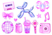 Kpop Aesthetic Clipart, an Object Graphic by the_myro (Thumbnail 2 of 6)