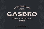 Gasbro Family Font, a Serif Font by Ikhwan Hakim (Thumbnail 1 of 7)