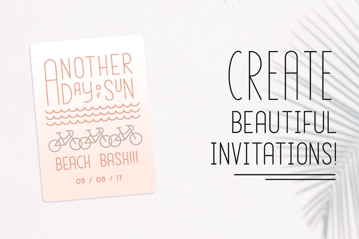 San Diego | Beach Font Set, a Sans Serif Font by Jen Wagner Co (Photo 3 of 9)