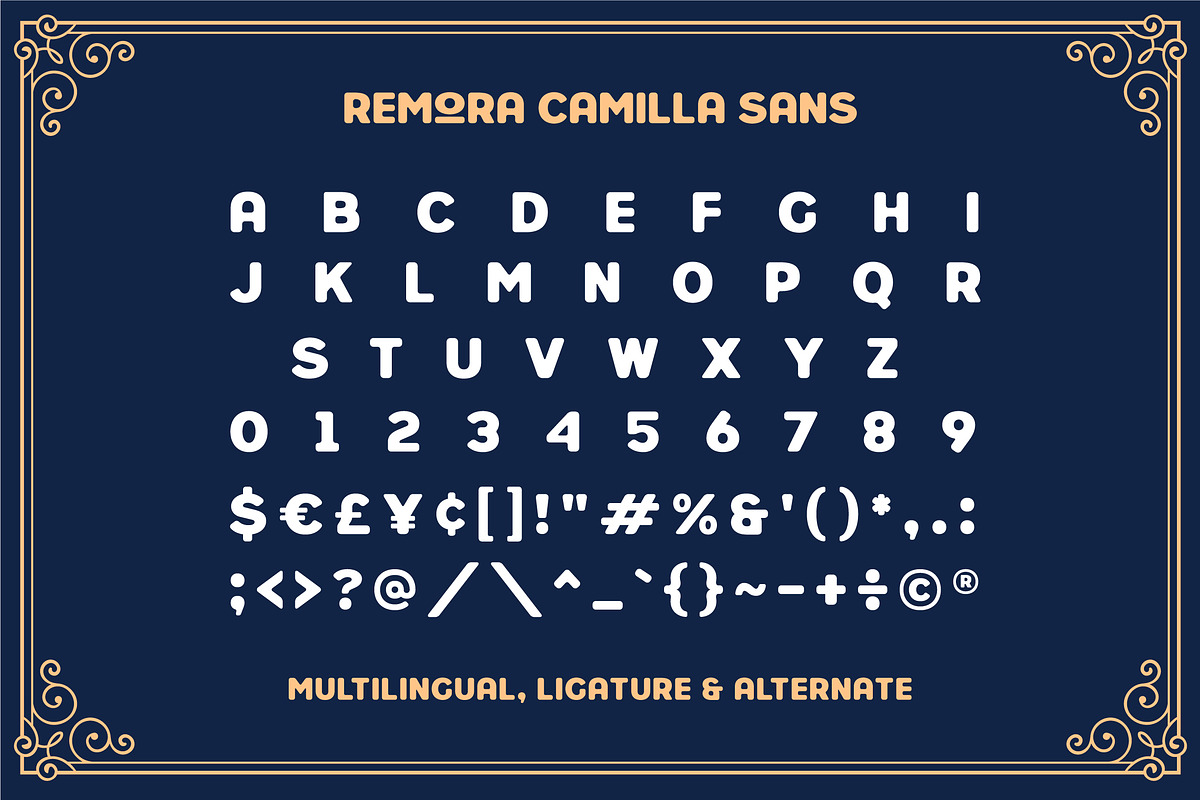 Remora Camilla - Font Duo, a Script Font by Grezline Studio (Photo 9 of 14)