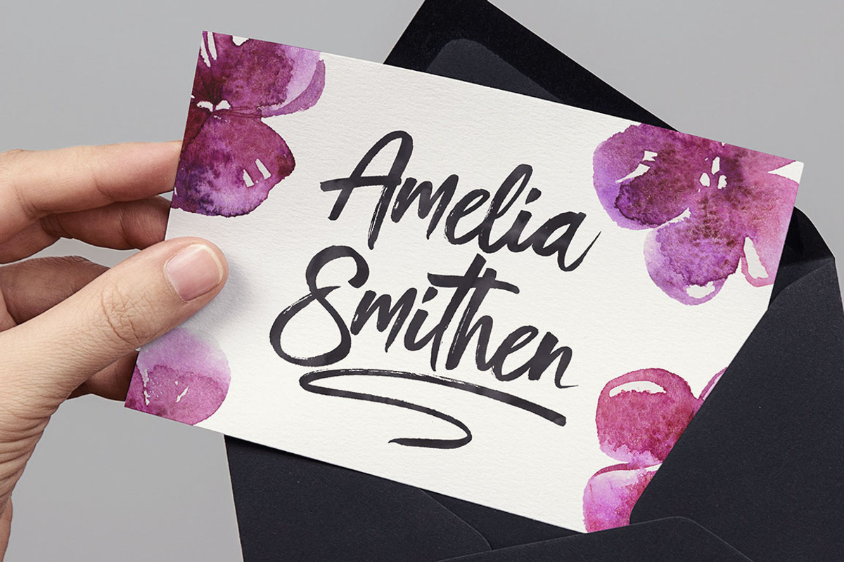 Sunlight - Brush Font Duo preview 4