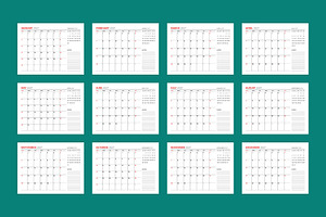 2027 Vector Calendar | Planner