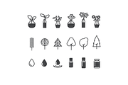 [80% OFF] Nature & Health Icon Set, an Outline Icon by Nick & Sarah (Thumbnail 7 of 7)