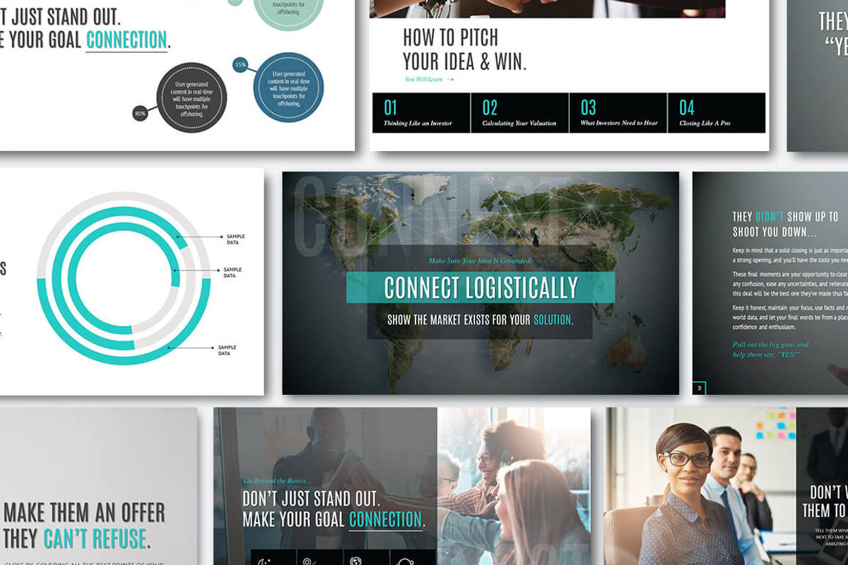 The Pitch, A PowerPoint Presentation, a Presentation Template by Bryant Design (Photo 2 of 5)