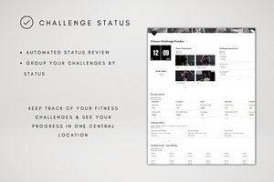 Fitness Template For Notion Planner