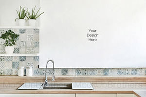 Mockup Kitchen Stock Photos 158