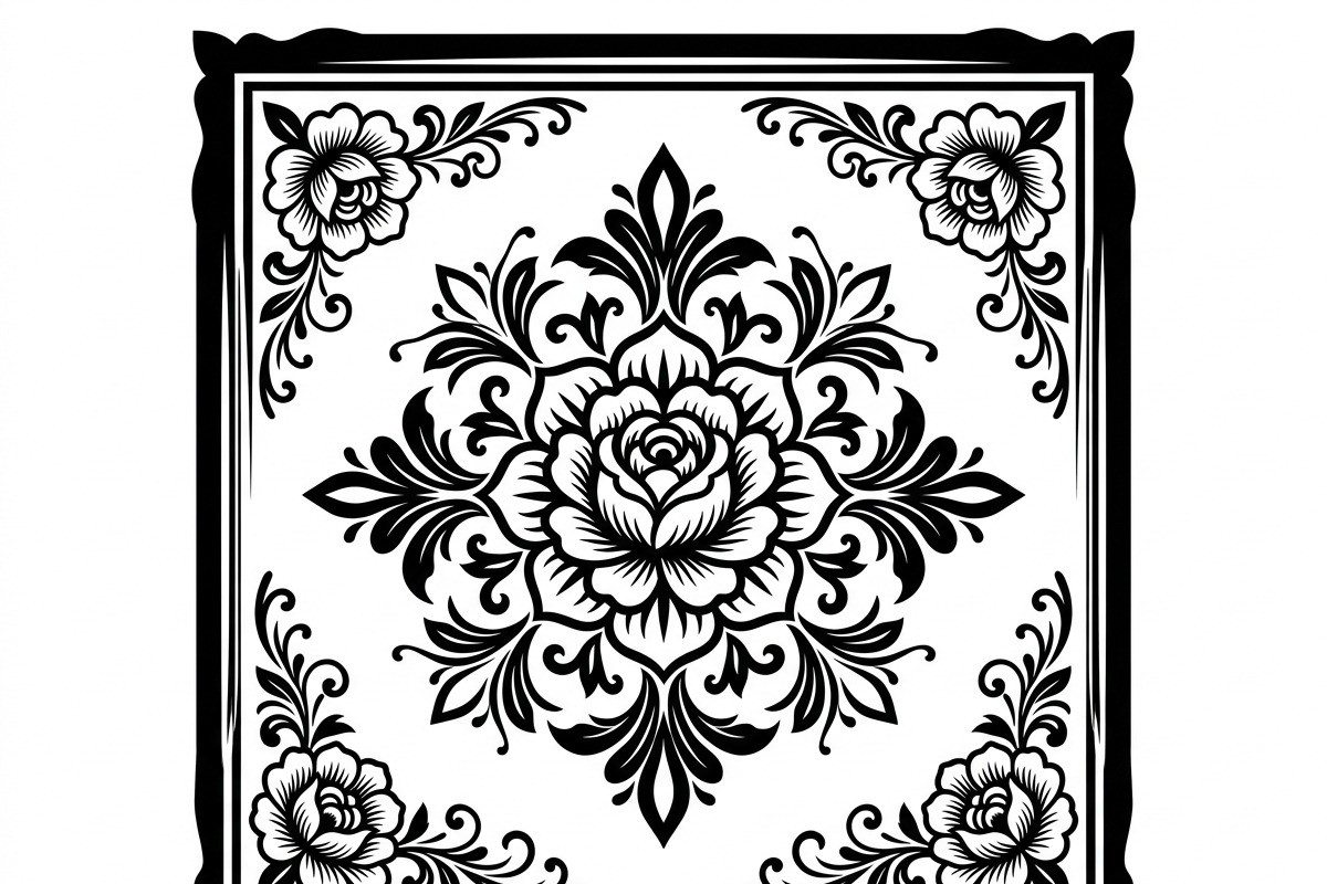 50 Elegant Floral Ornament Bundle, a Decorative Illustration by Amazin_art (Photo 19 of 29)