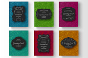Hipster decorative template set, a Magazine Template by LineTale (Thumbnail 2 of 2)