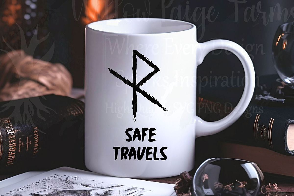 Safe Travels Bind Rune Bundle, an Object Illustration by Willow Paige Farms (Photo 3 of 5)