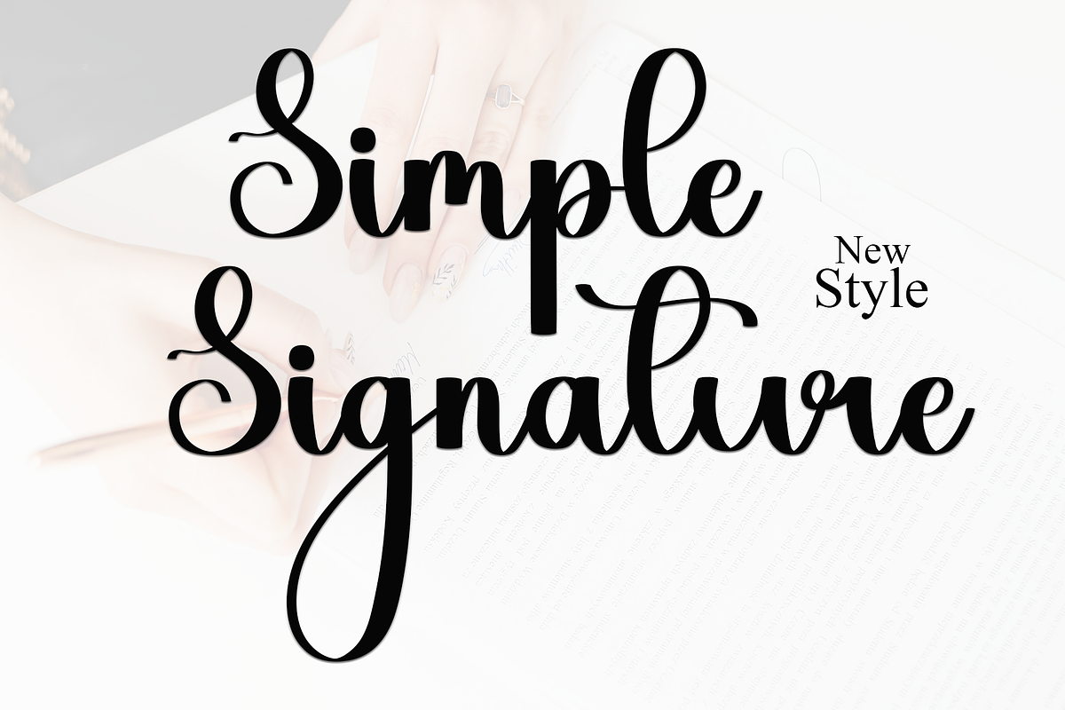Elegant, a Handwritten Font by InermediaSTUDIO (Photo 5 of 7)