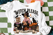 Witch Please It's Halloween PNG, a Seasonal Illustration by OK Design (Thumbnail 3 of 5)