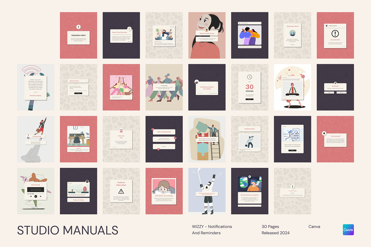 WIZZY – Notifications And Reminders, a Social Media Template by Studio Manuals (Photo 8 of 8)