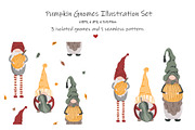 Scandinavian gnomes with pumpkins, an Object Graphic by Toltemara (Thumbnail 1 of 3)