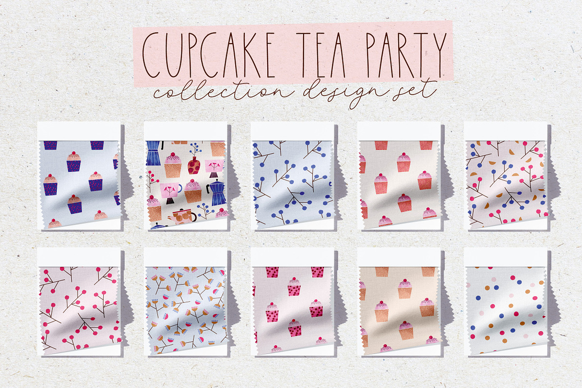 Tea Party Collection, an Object Graphic by Miss Poopy Studio (Photo 2 of 10)