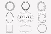 Vintage Design Elements Collection, a Branding & Logo Template by vatesdesign (Thumbnail 2 of 6)