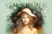 News Paper Mixed Media Art Effect, an Action Add-On by MRI STUDIO (Thumbnail 9 of 43)