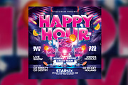 Happy Hours Flyer, a Flyer Template by RTXdesinger99 (Thumbnail 2 of 3)