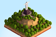 Polygonia World Landmarks Bundle, an Architecture 3D Model by Anton Moek (Thumbnail 13 of 23)