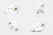 Half Circle Business Card Mockup, an Advertising Mockup by Rizky Audymas (Thumbnail 3 of 6)