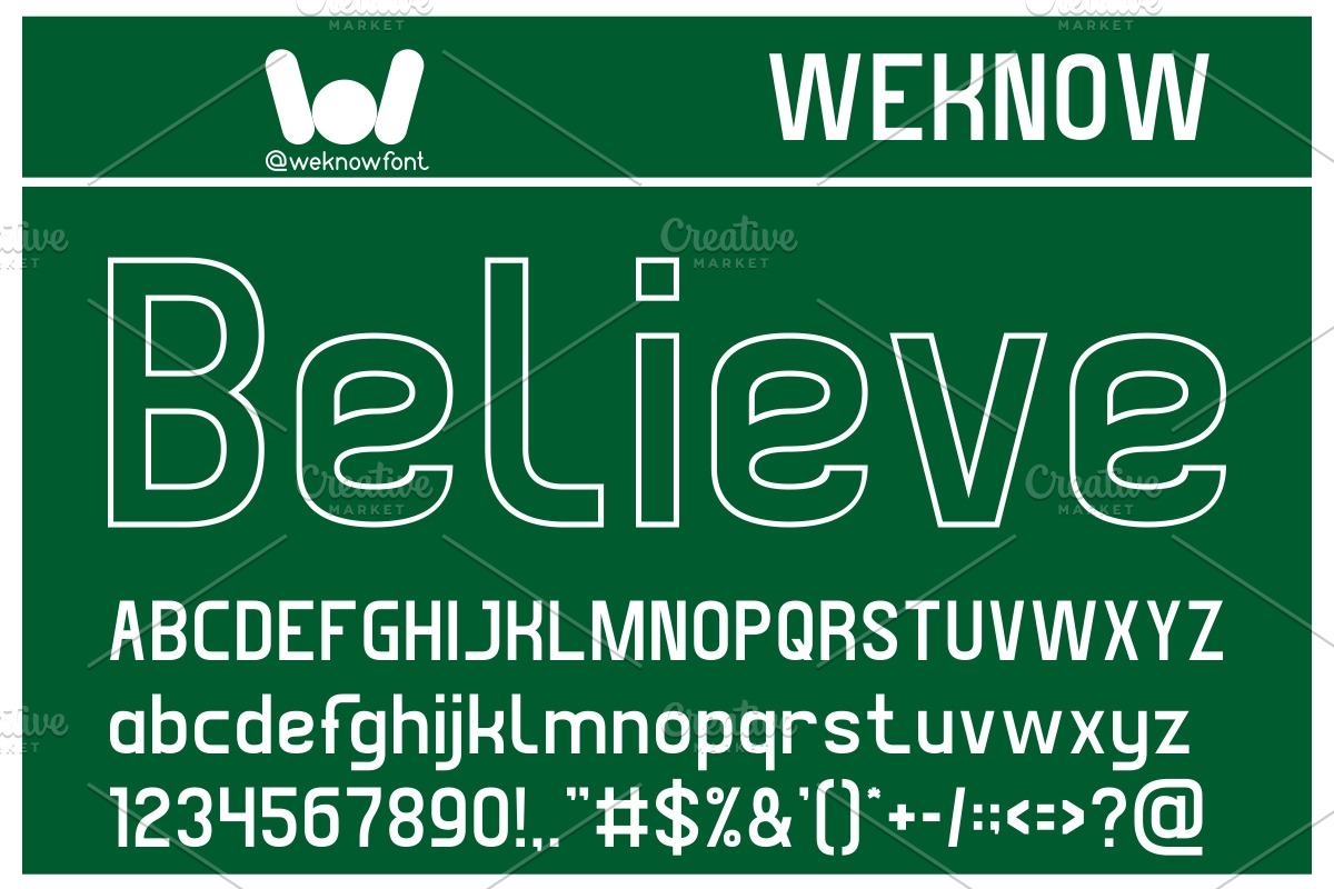 Neutral font, a Sans Serif Font by weknow (Photo 2 of 8)