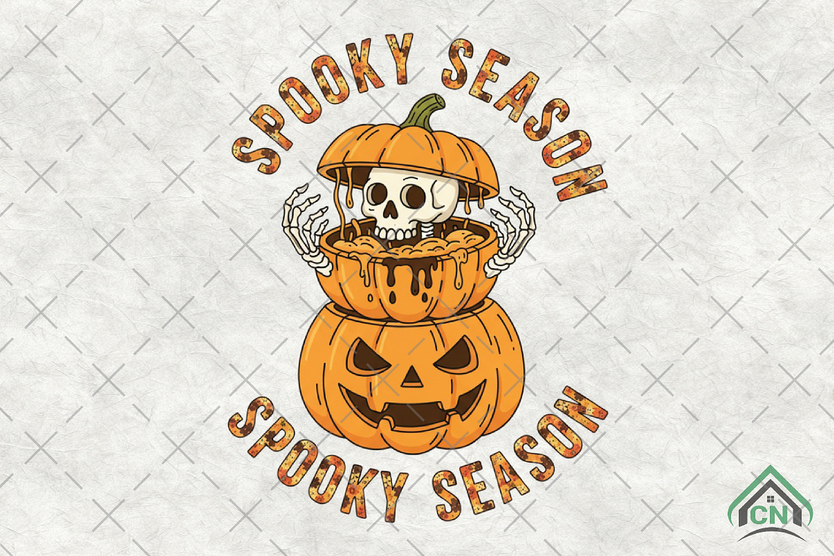 Spooky Season Png, an Illustration by Craft Nest (Photo 1 of 6)