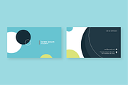 Cute Creative Circle Name Card, a Business Card Template by Dimatra Store (Thumbnail 3 of 3)