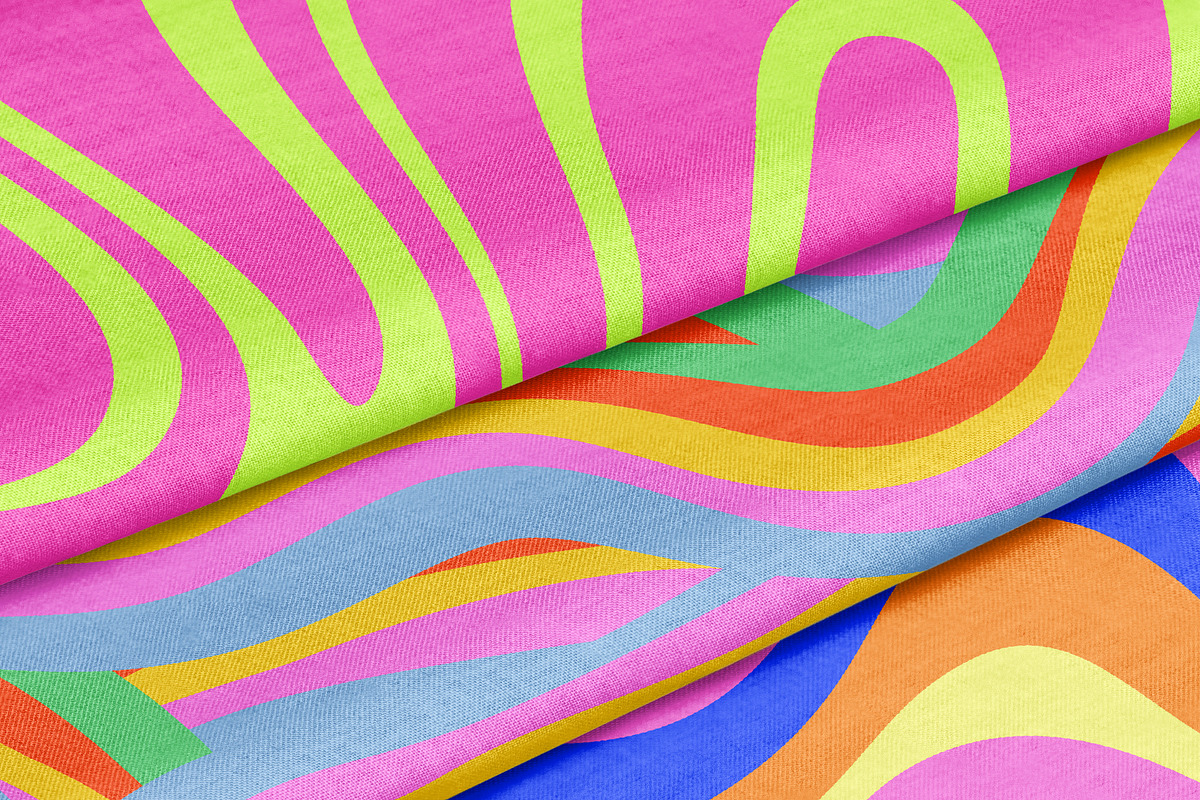 GROOVY PATTERN TEXTURES VECTOR SET, a Texture Graphic by craftlove (Photo 15 of 16)