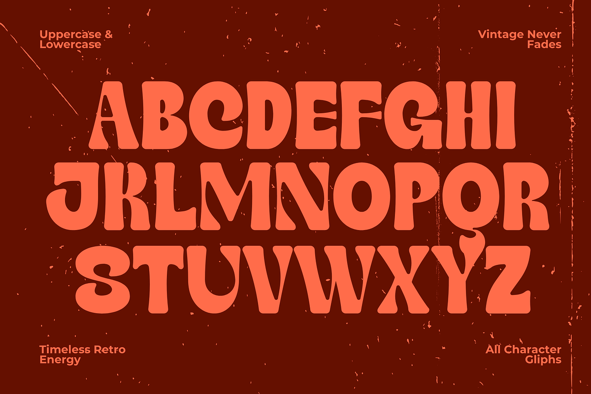 Cintag – Retro Bold Display Font, a Sans Serif Font by MaikoHatta (Photo 3 of 7)