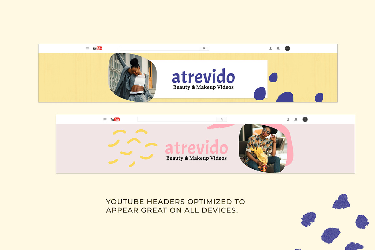 Atrevido - Youtube Brand Kit, a Social Media Template by hello next brand (Photo 4 of 6)