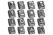 Mystical Occult Spellbook Collection, an Object Graphic by RT Studio (Thumbnail 2 of 4)