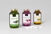 Pharmaceutical mockups bundle, a Packaging Mockup by Pykhtik Design Shop (Thumbnail 2 of 6)