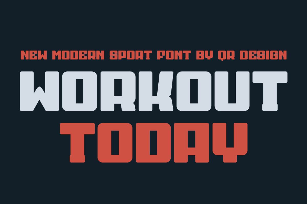Sport Bengkor, a Sans Serif Font by QR Design Studio (Photo 5 of 7)