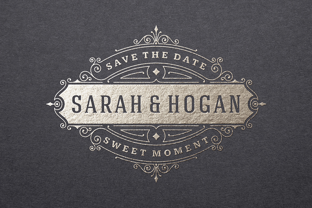 18 Wedding Logos and Badges, a Branding & Logo Template by Vasya Kobelev (Photo 7 of 15)