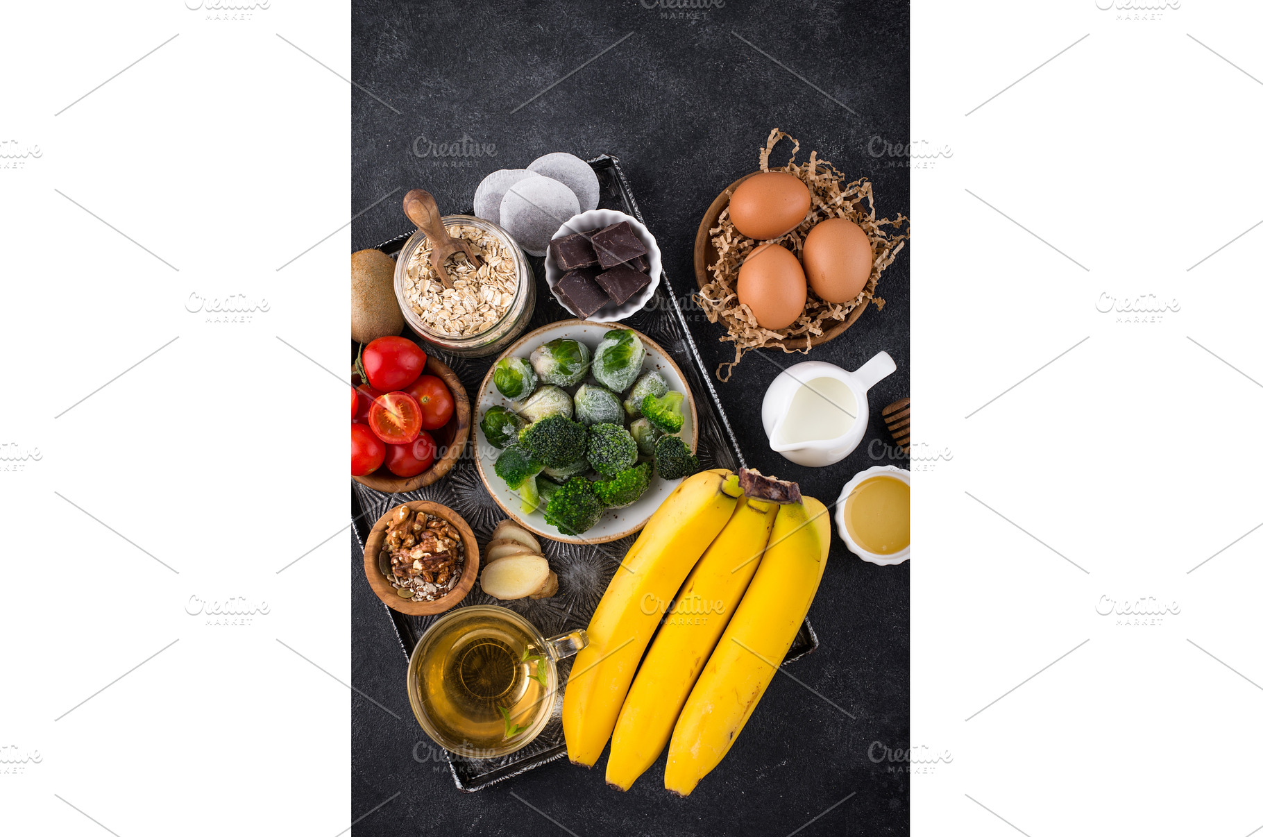 Assortment of products containing, a Food & Drink Photo by Yulia Furman