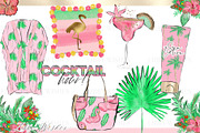 Palm Springs Tropical Clipart, an Animal Illustration by Libby Wishes (Thumbnail 7 of 19)
