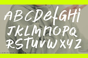 Animated Marker Font - BLACKDOT, a Script Font by ana & yvy (Thumbnail 10 of 20)