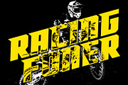 Racing Foner Bold Sport Font Series, a Font by Multype Studio (Thumbnail 6 of 9)