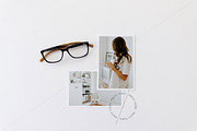 Photographs Mockup + Glasses psd+jpg, a Mockup by Pretty Techie (Thumbnail 4 of 4)